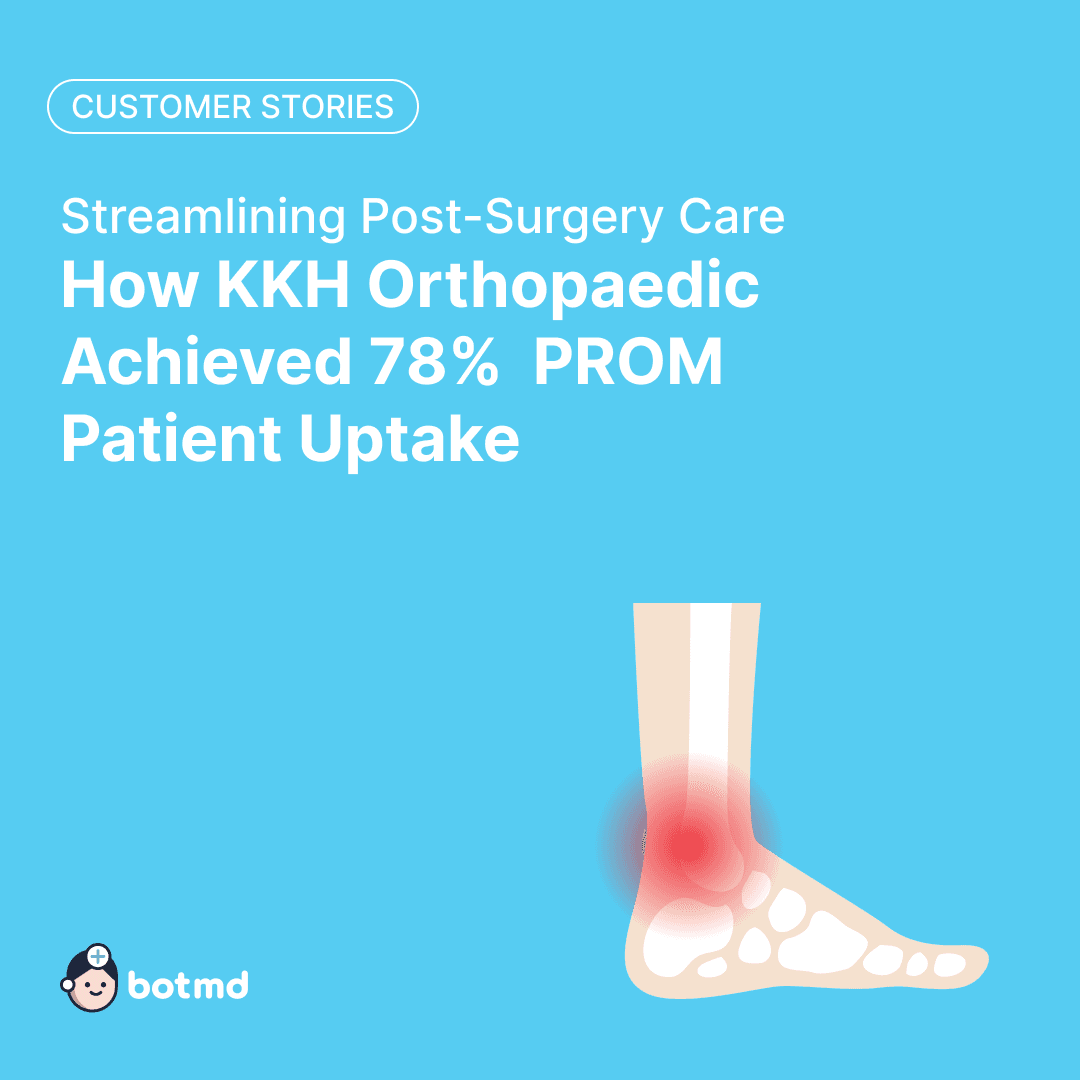 Streamlining Post-Surgery Care: How KKH Orthopaedic Achieved 78% PROM Patient Uptake