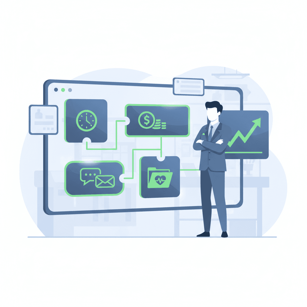 Hospital IT Leader's Playbook for Workflow Automation illustration