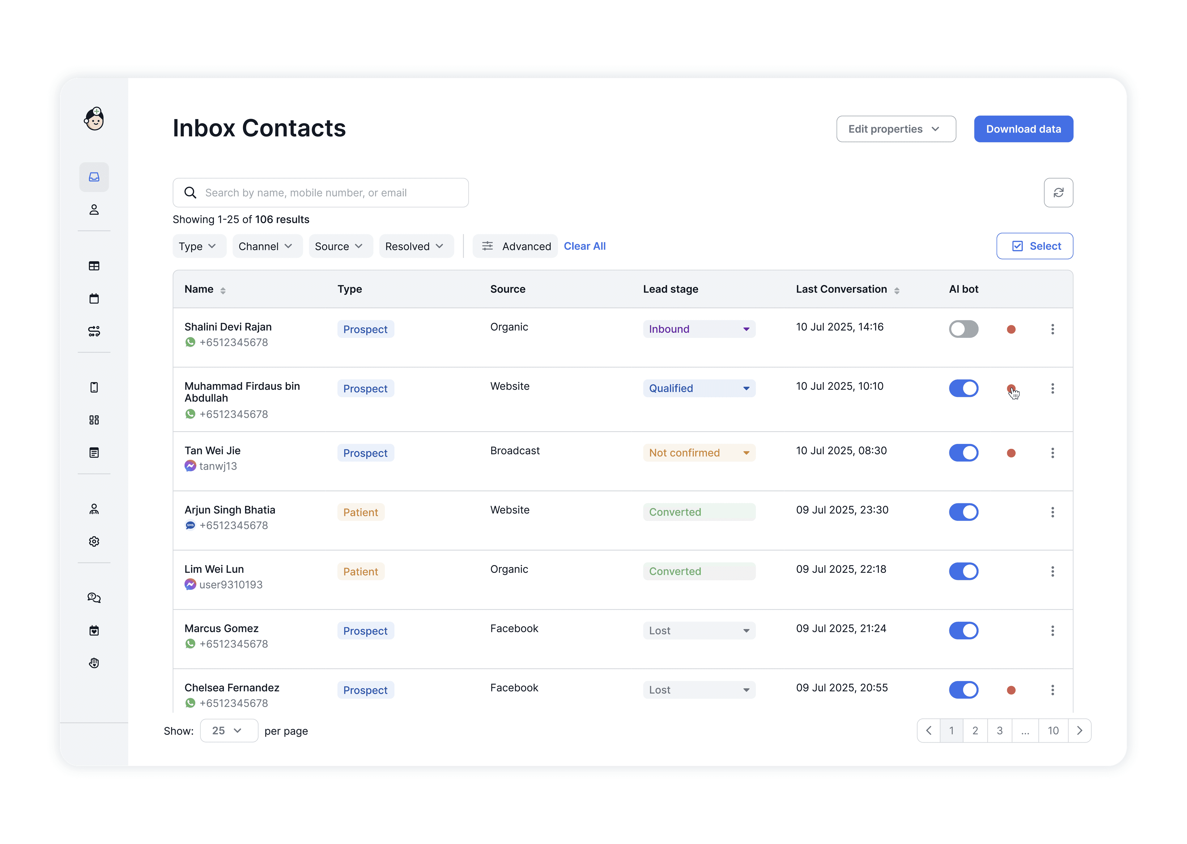 Unified Inbox